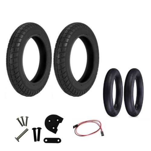 Kit 2 ruedas 10″ + 2 cámaras 8,5″/10´´ patinete eléctrico